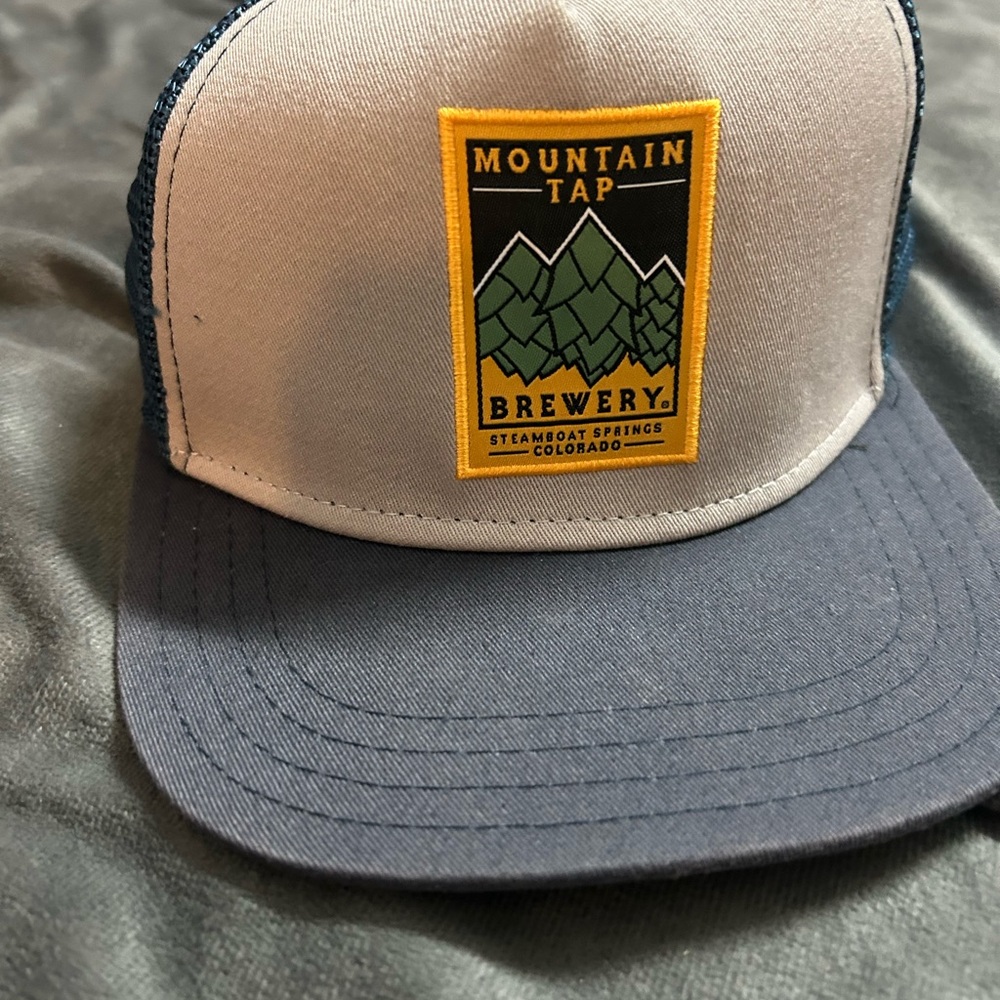 Urban Outfitters Gray and Navy Trucker Hat